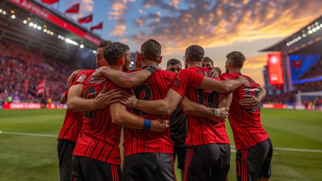 Albanie Verrast Met Intensie Strijd Tegen Kroatië in Voetbalgevecht