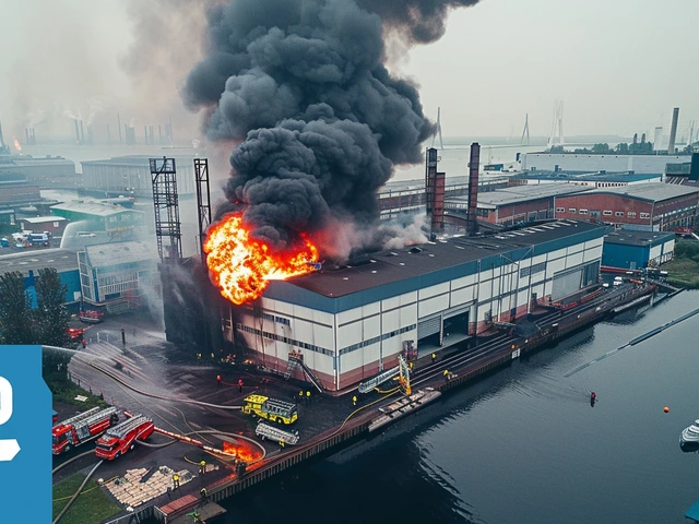 Grote brand bij scheepsbouwer in Steenwijk: brandweer forceert toegang voor bluswerkzaamheden