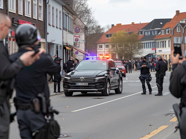 Politie Schiet Man met Hamer en Molotovcocktail neer bij Nederlands EK Fan Village in Hamburg