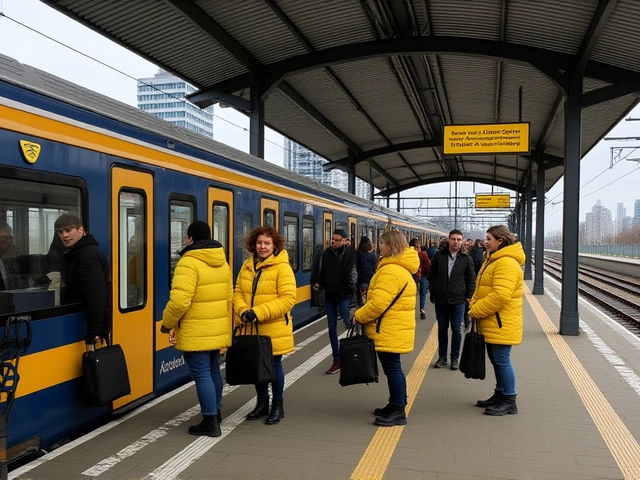 Airport Sprinter start met feest: nieuwe trein verbindt Schiphol en Amsterdam Centraal